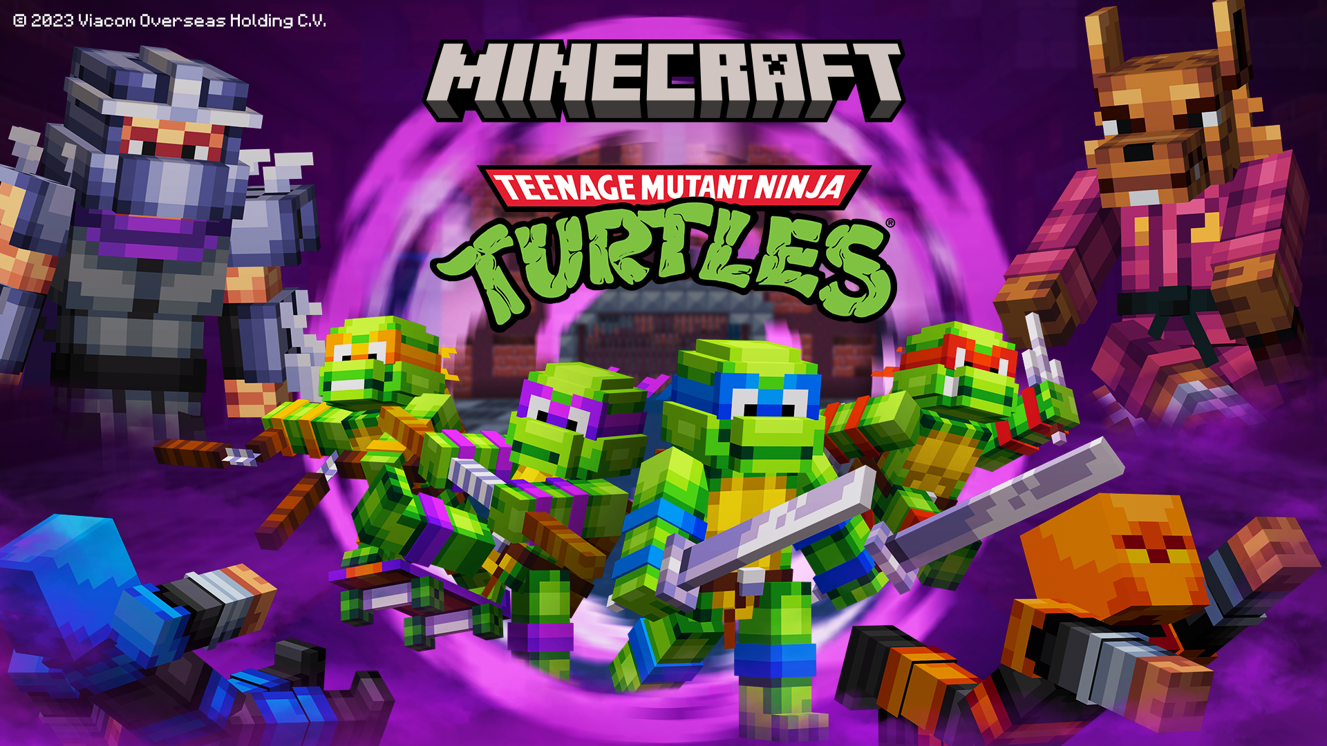 Teenage Mutant Ninja Turtles on the Minecraft Marketplace