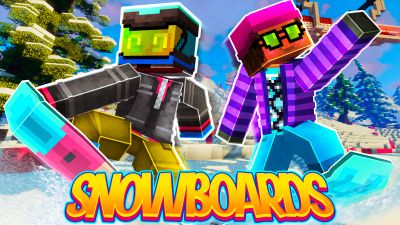 Snowboards on the Minecraft Marketplace by BLOCKLAB Studios